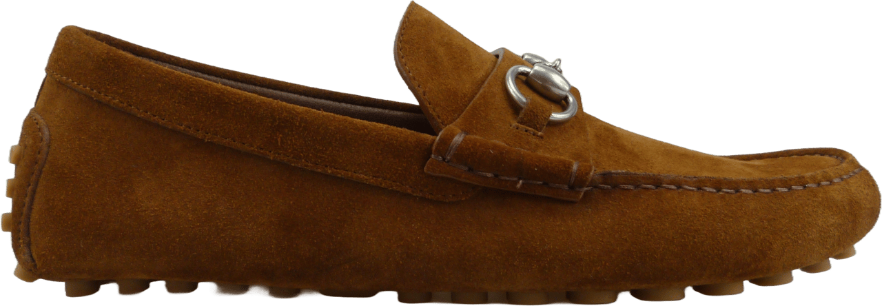 Gucci Mocassino da Uomo Horsebit Marrone Bruin