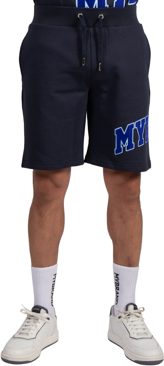 My Brand MYBRAND Bold Emblem Short Navy | NAVY Blauw