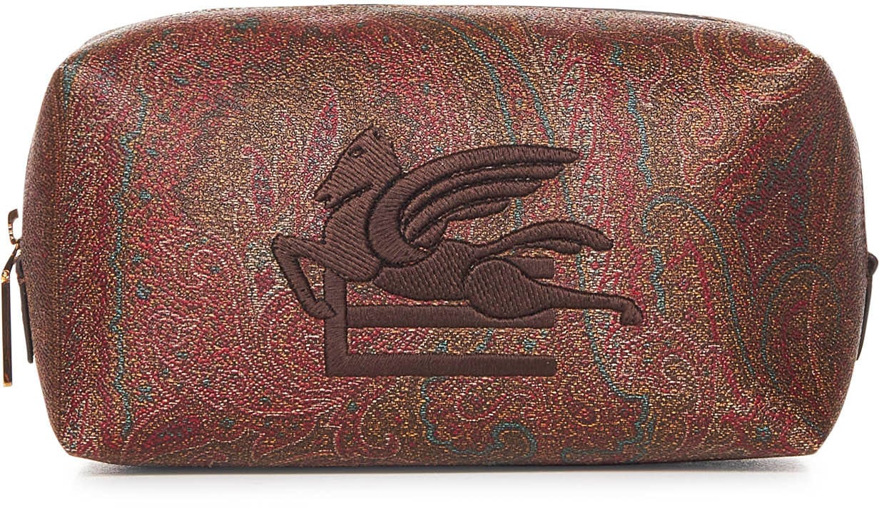 Etro pouch s arnica brown Bruin