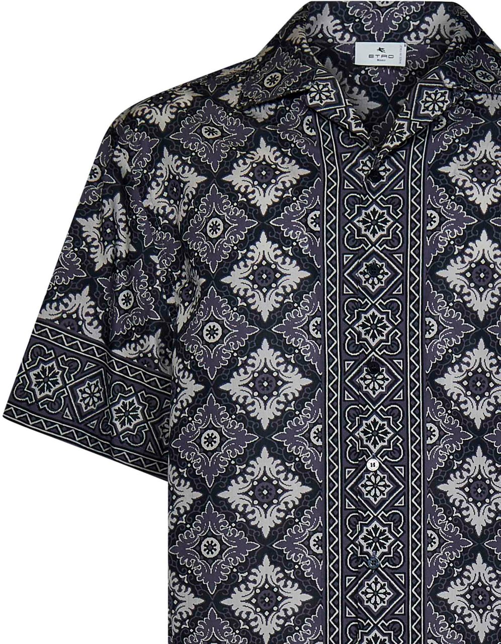 Etro Etro Shirts Blue Blauw