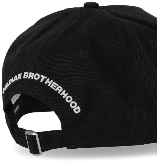 Dsquared2 Mini Logo Black Baseball Cap Black Zwart