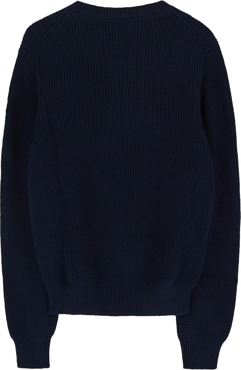 Moncler Logo Knit Blauw
