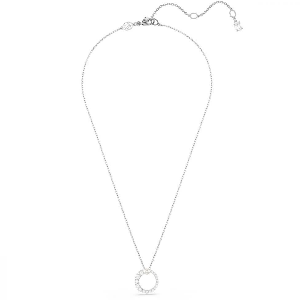 Swarovski Swarovski Collier 5688751 Matrix Zilverkleurig met Parel 38-45cm Divers