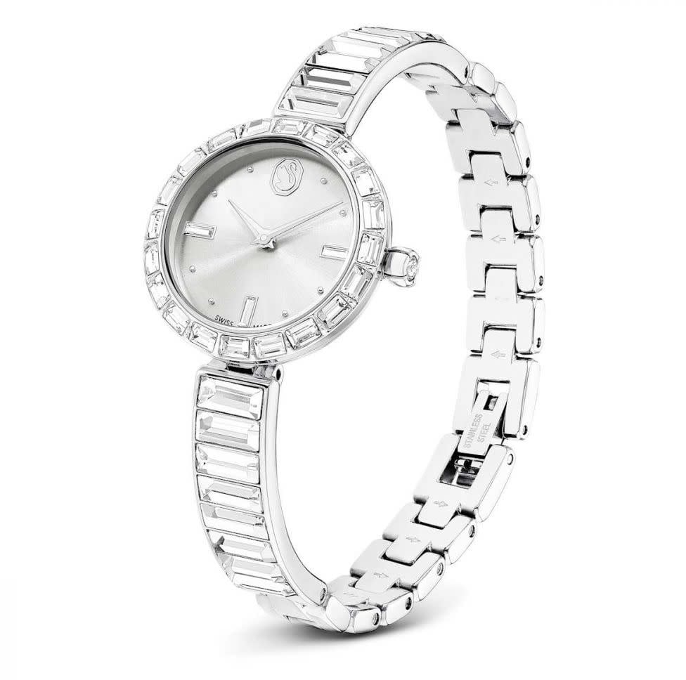Swarovski Swarovski Horloge 5677487 Matrix Bangle Staal met Swarovski Kristallen 25mm Divers