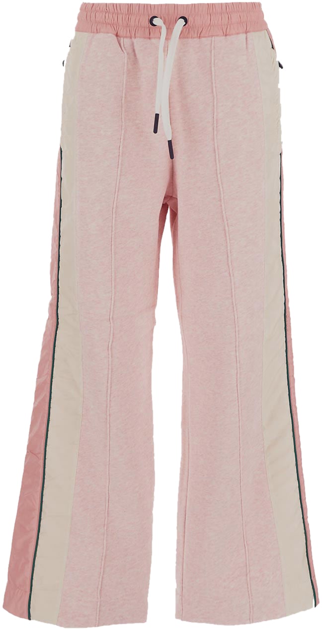 Moncler Moncler Pink cotton joggers Roze