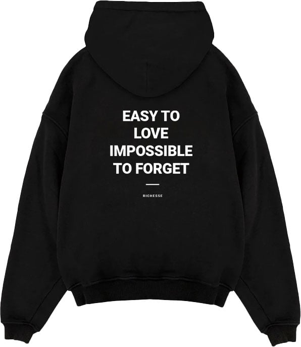 Richesse Unforgettable Zipper Zwart Zwart