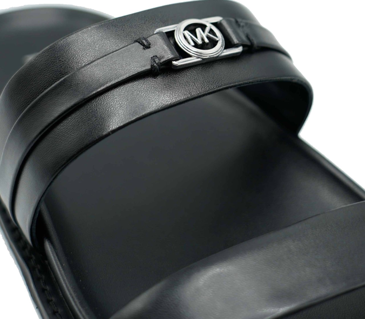 Michael Kors Mandy Flat Sandal Black Zwart