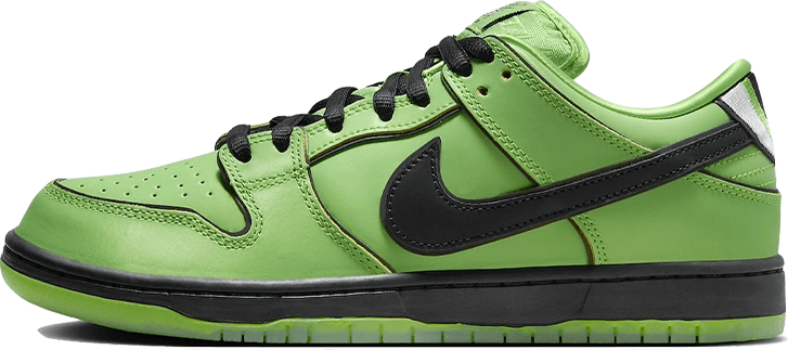 Nike Nike SB Dunk Low The Powerpuff Girls Buttercup Groen
