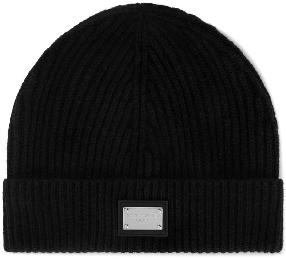 Dolce & Gabbana Heren Cashmere/Wool Zwart Zwart