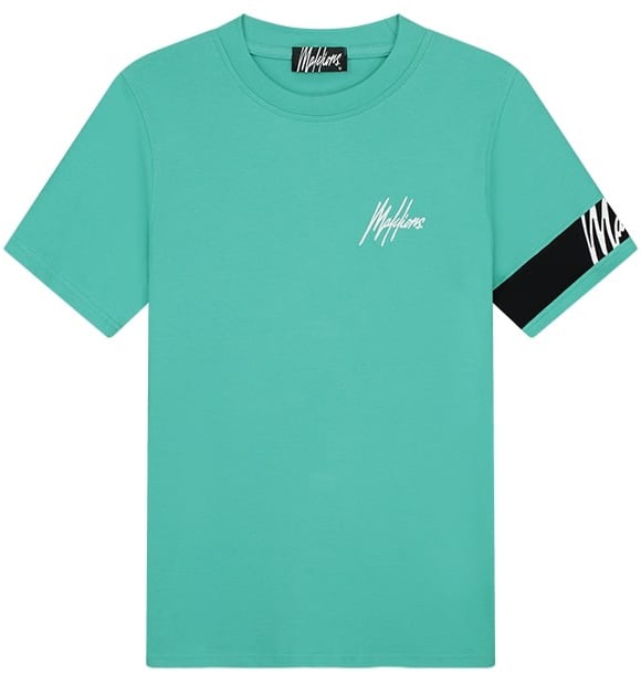 Malelions Captain T-Shirt - Turquoise/Black Divers