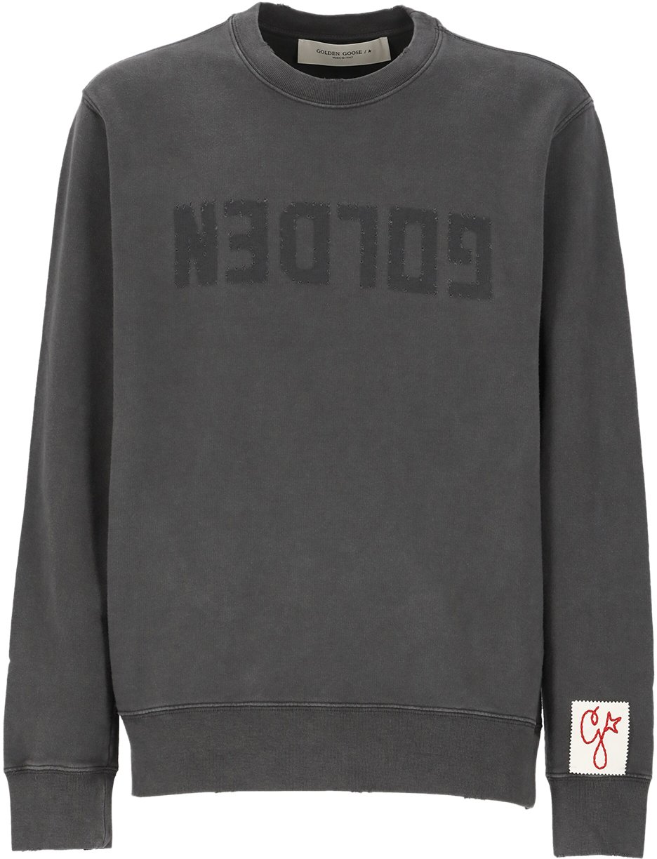 Golden Goose Sweaters Grey Grey Zwart