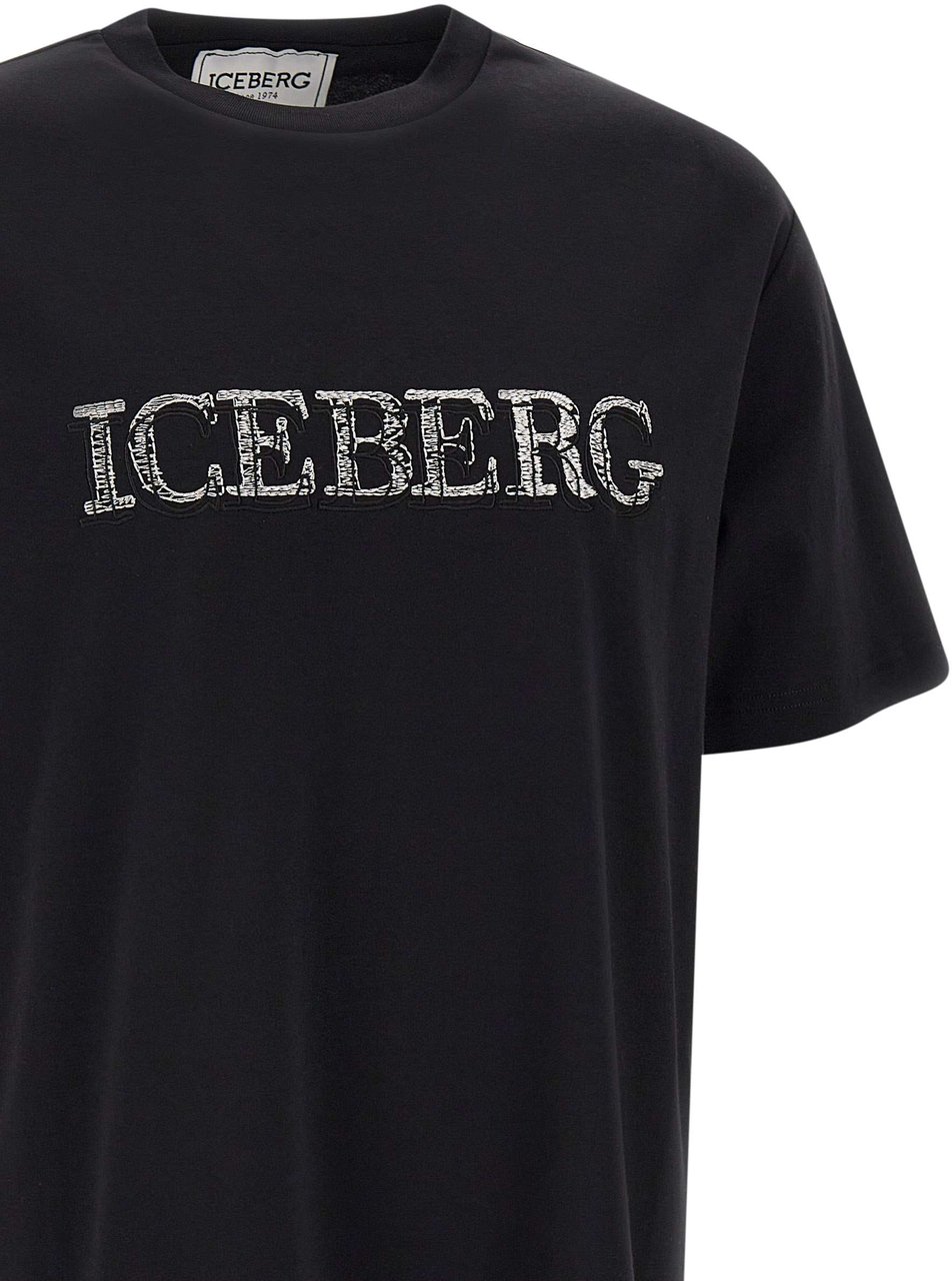 Iceberg T-Shirt Zwart