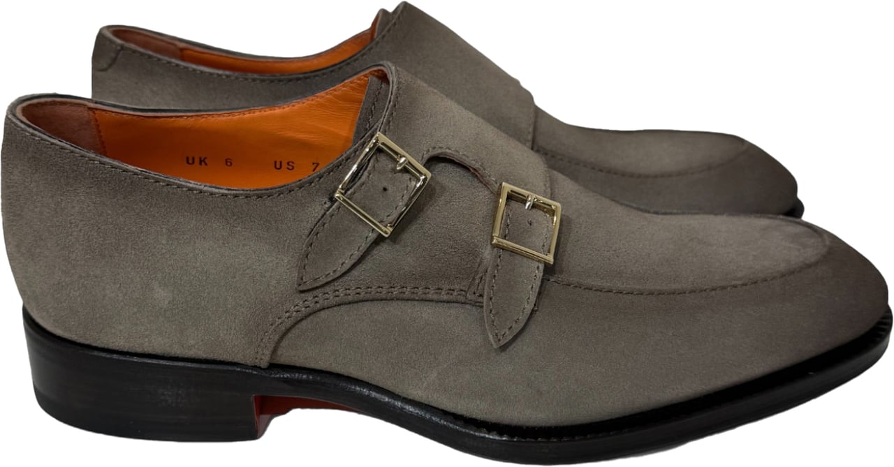 Santoni gespschoen Carter bruin Bruin