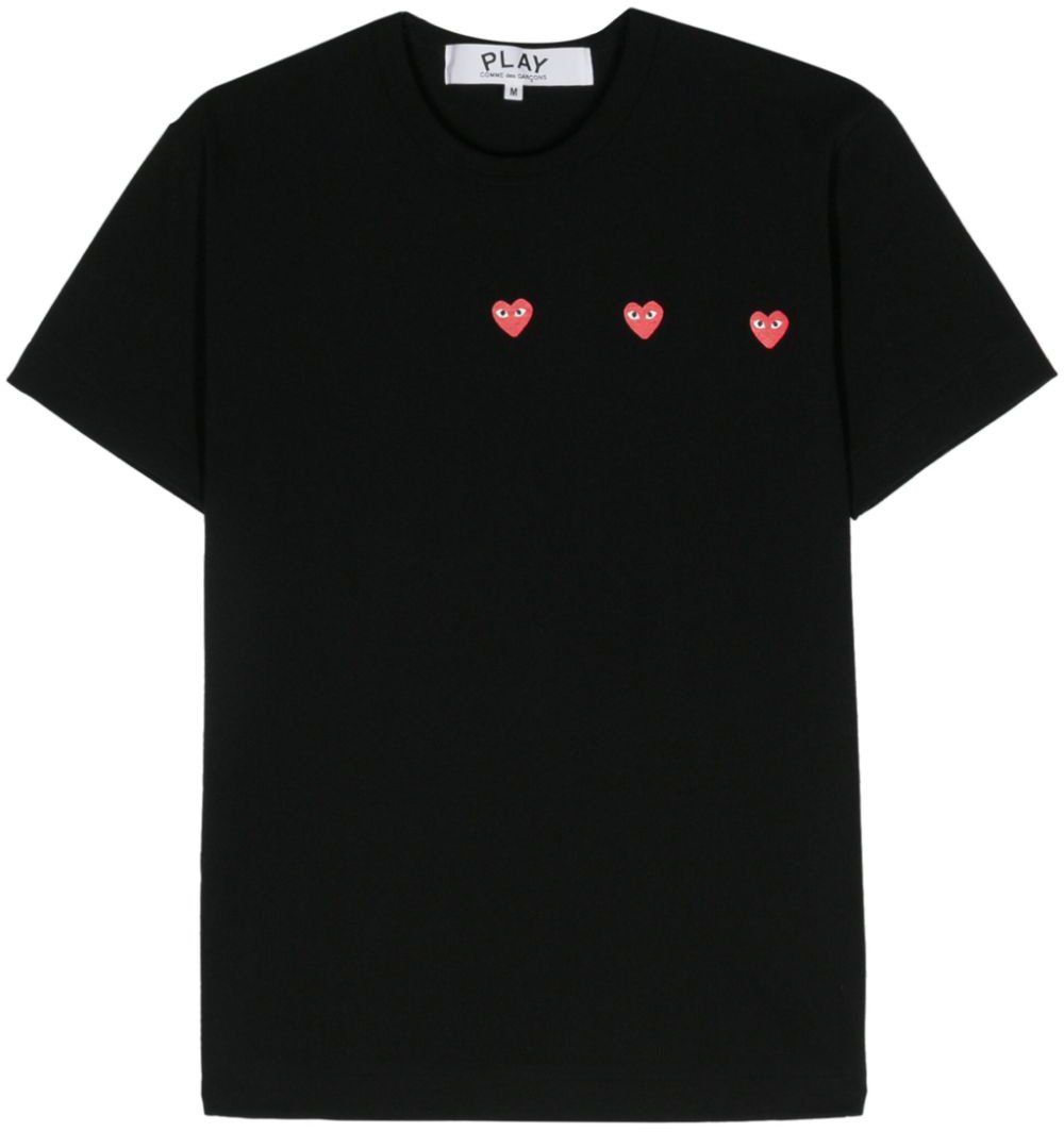 Comme des Garçons T-shirts And Polos Black Zwart