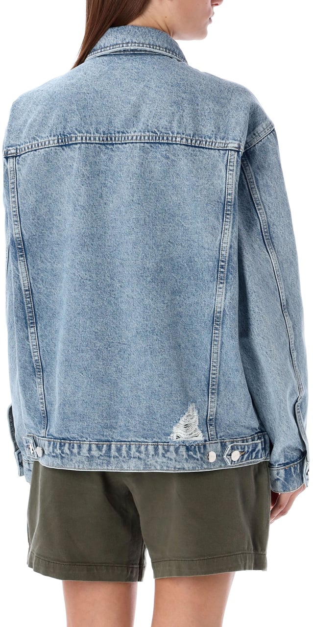 Anine Bing RORY DENIM JACKET Blauw