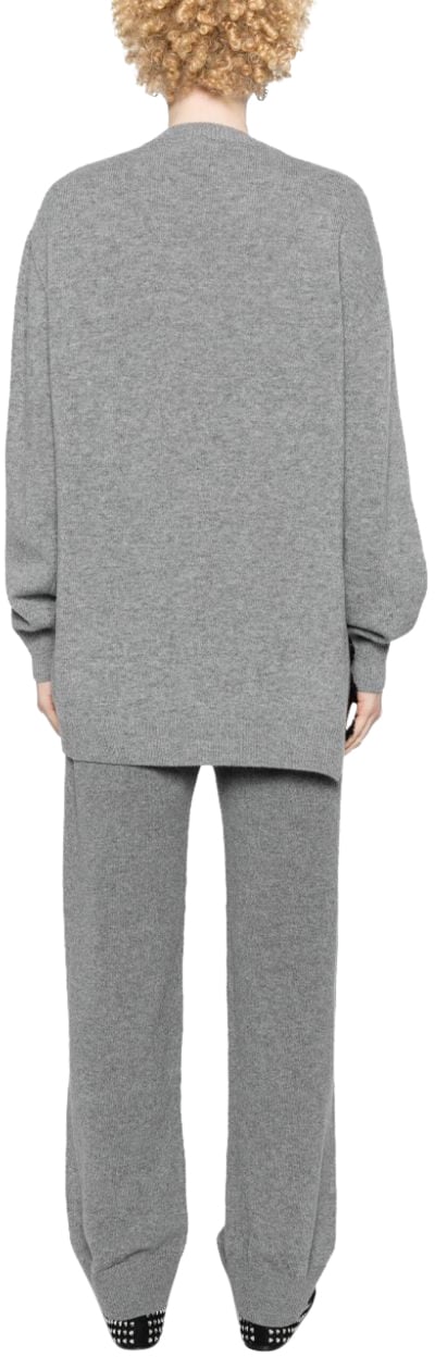 Stella McCartney Maglione Cut-Out Grijs