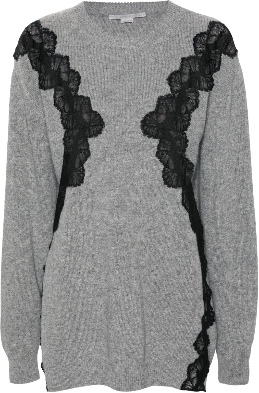 Stella McCartney Maglione Cut-Out Grijs
