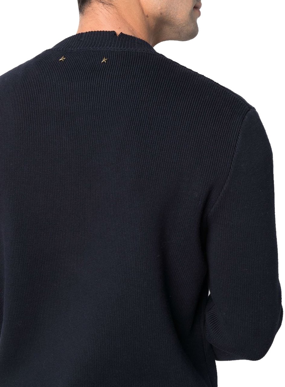 Golden Goose Golden Goose Sweaters Blue Blauw