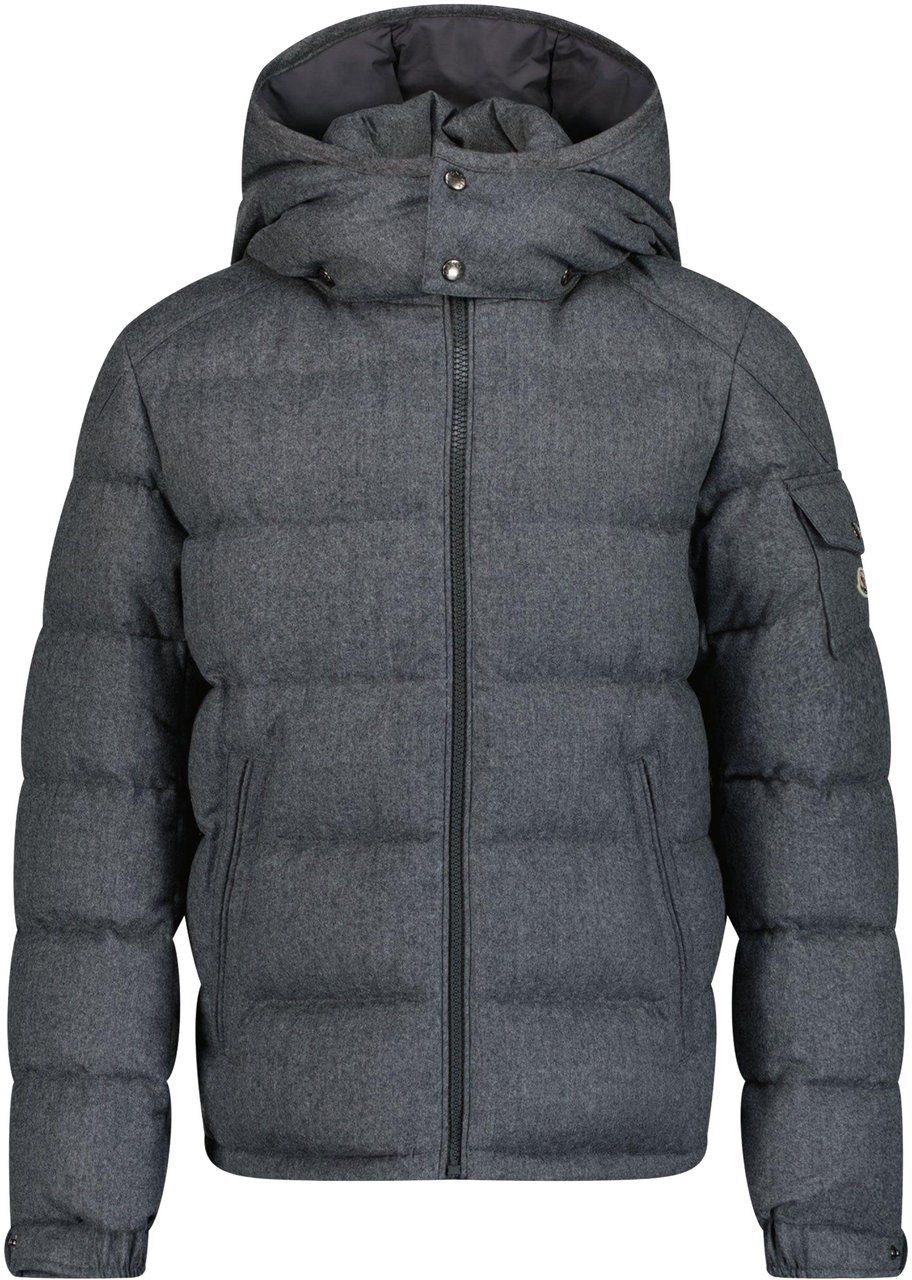 Moncler Moncler Montgenevre Jongens Winterjas Grijs Grijs