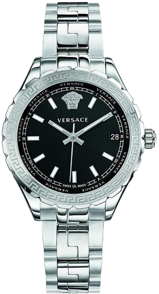 Versace V12020015 Hellenyium GMT dames horloge Zwart