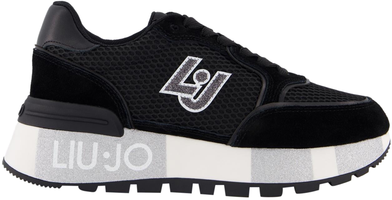 Liu Jo Dames Amazing 25 Sneaker Zwart Zwart