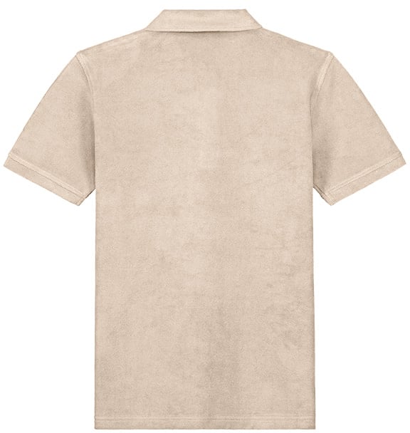 Malelions Malelions Men Signature Towelling Polo Taupe