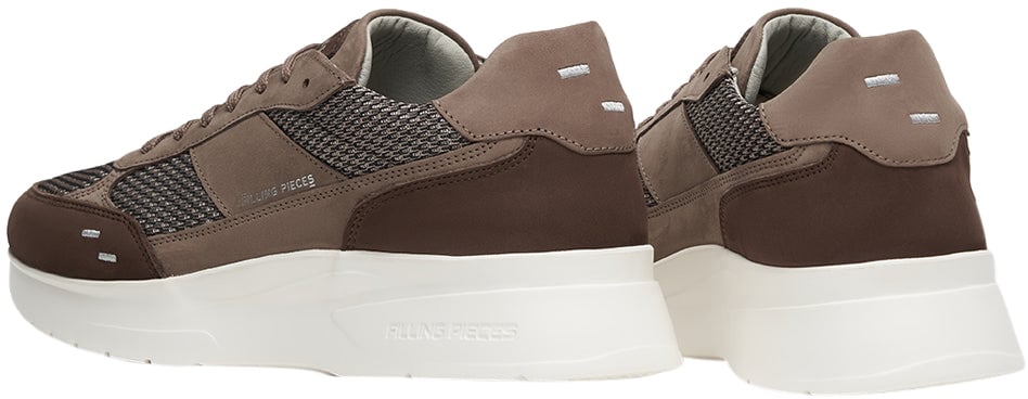Filling Pieces Jet Runner Mesh Taupe Bruin