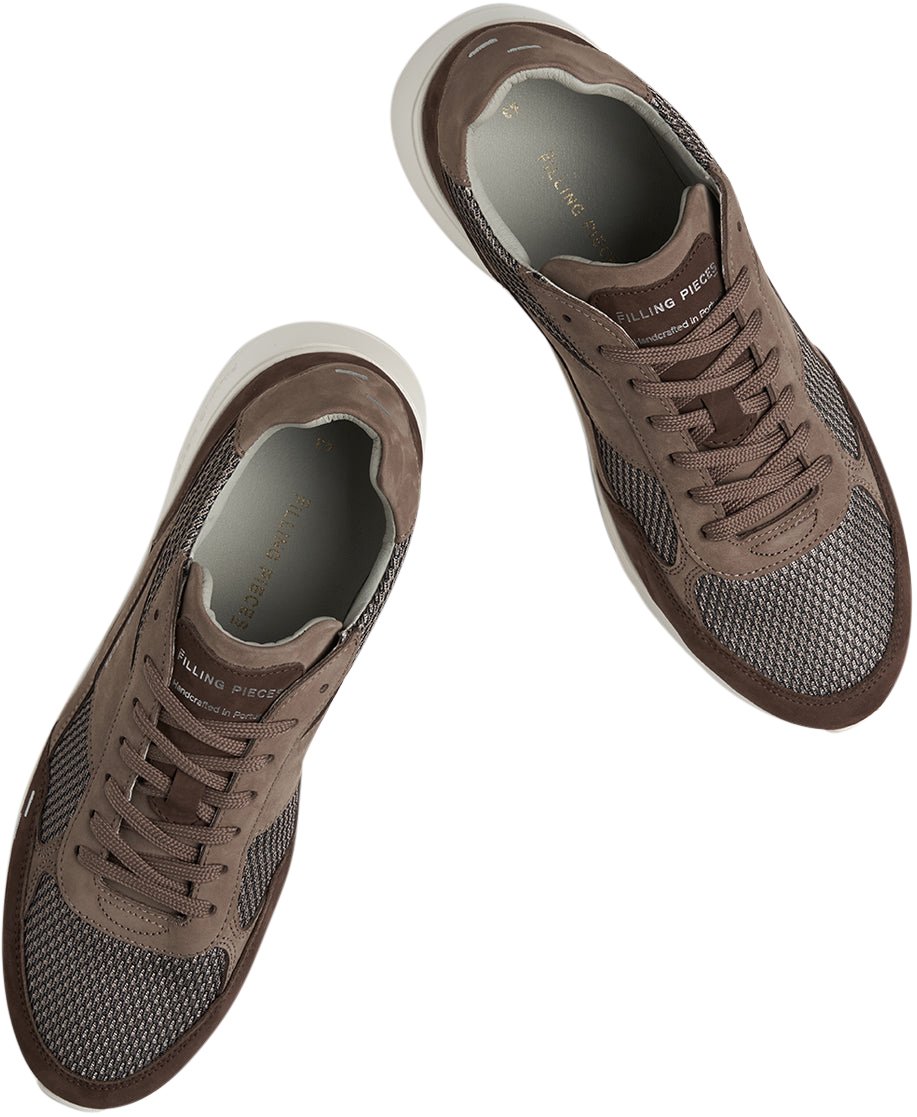 Filling Pieces Jet Runner Mesh Taupe Bruin