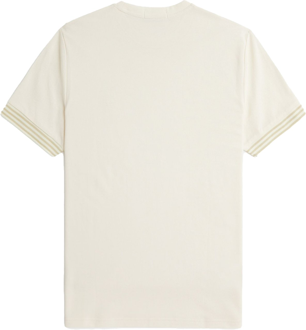 Fred Perry Fred Perry Striped Cuff T-Shirt Beige