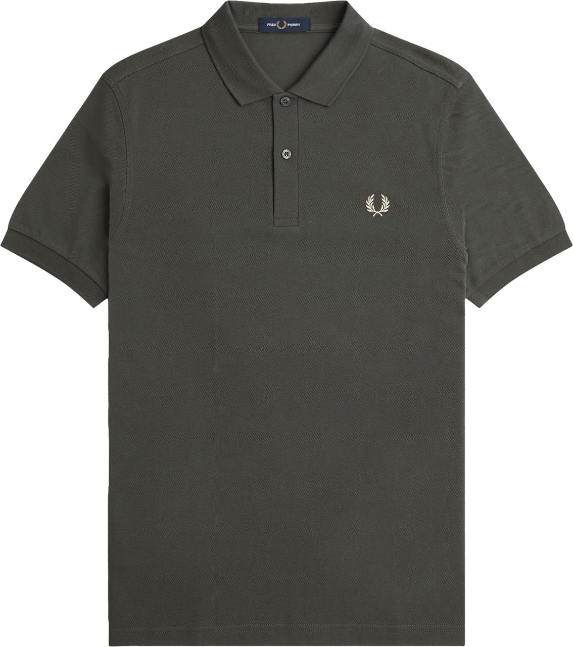 Fred Perry Fred Perry Plain Fred Perry Shirt Groen