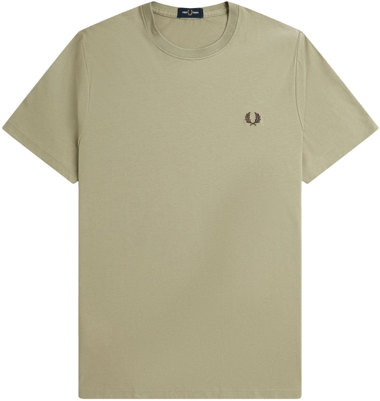 Fred Perry Fred Perry Crew Neck T-Shirt Beige