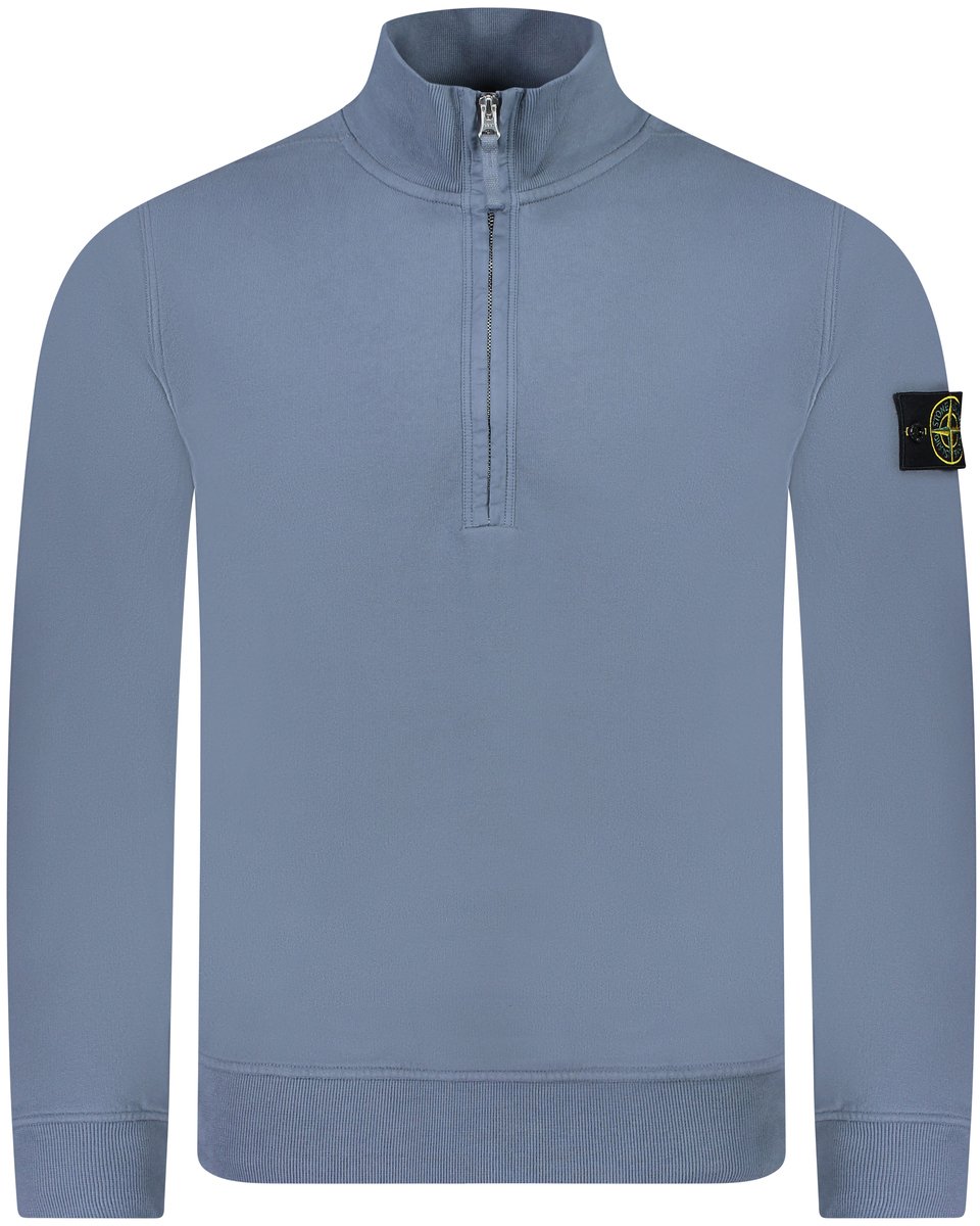 Stone Island Half zip blauw Blauw