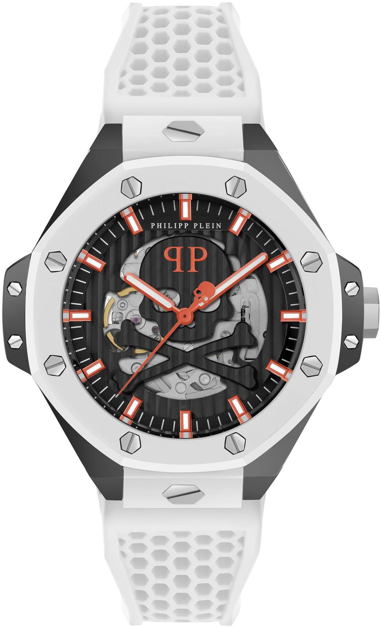 Philipp Plein PWPFA0724 Plein Skeleton Royal automatisch horloge Zwart