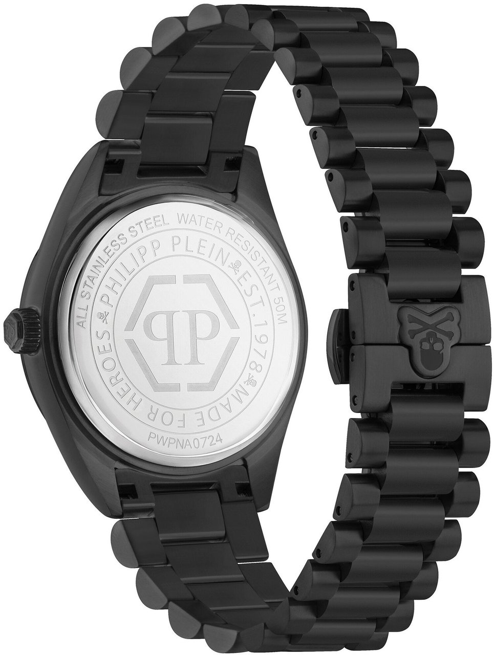 Philipp Plein PWPNA0724 Date Superlative Gent horloge Zwart