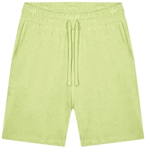 Malelions Malelions Men Signature Towelling Shorts Groen