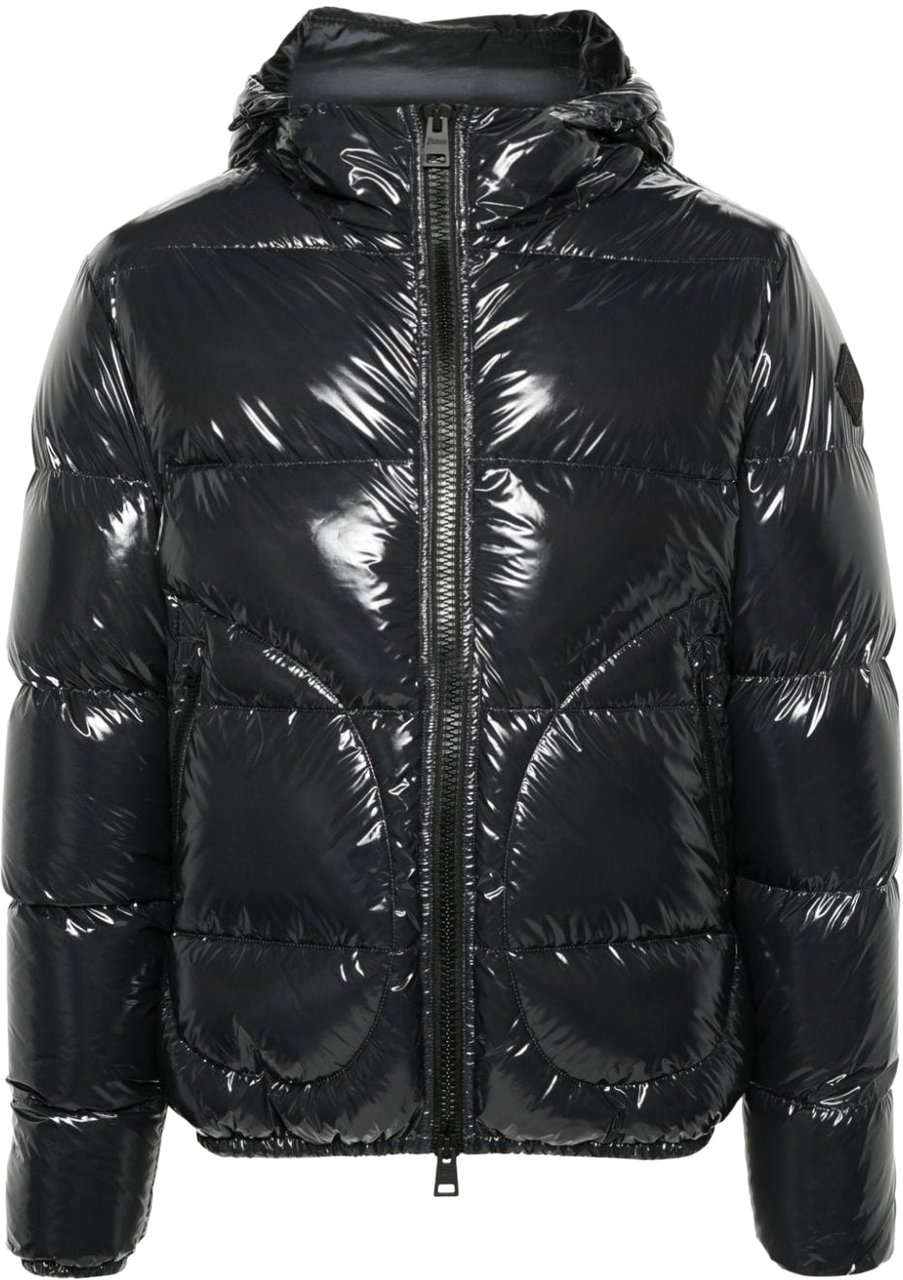 Herno Quilted down jacket Zwart