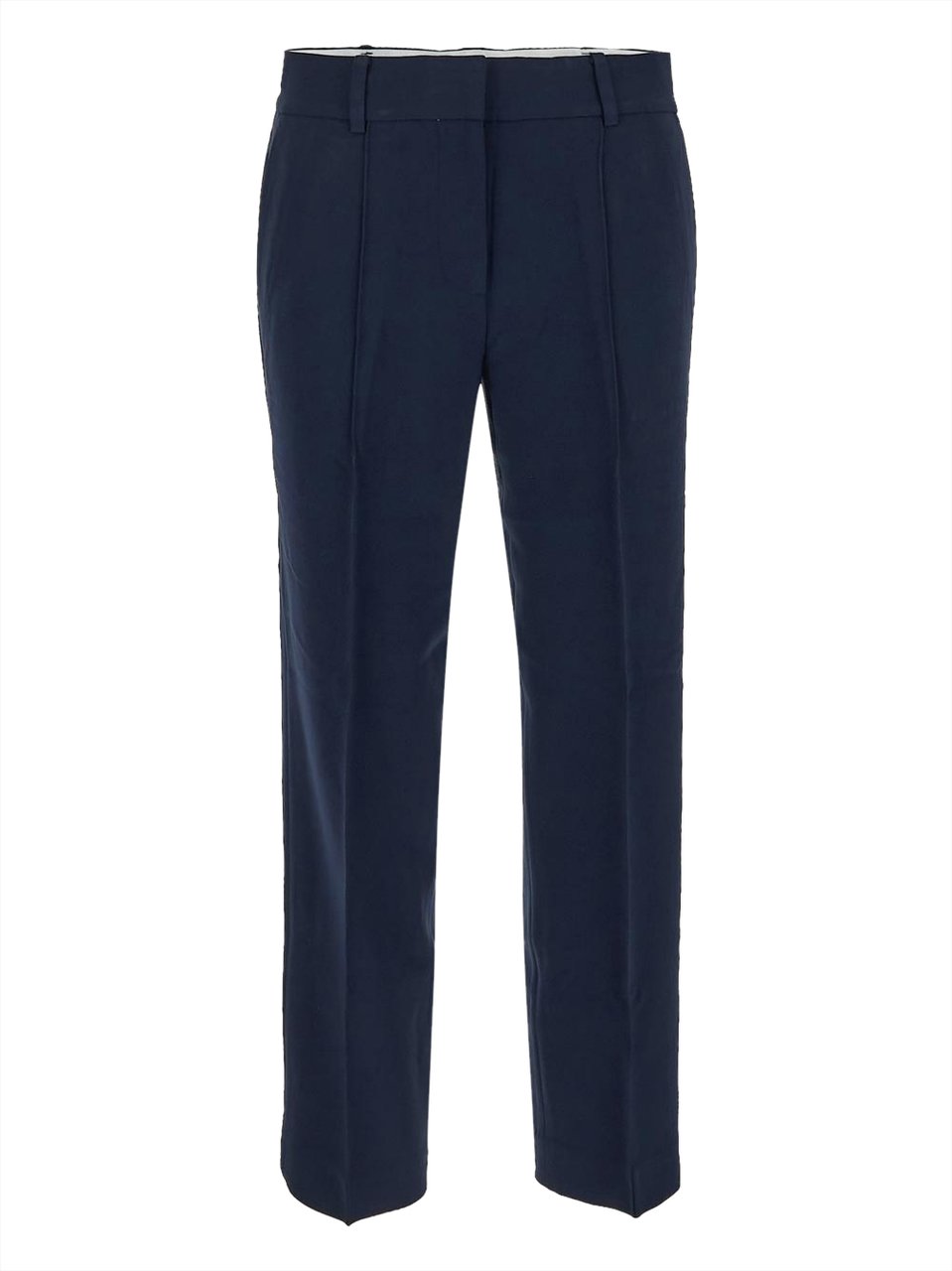 Michael Kors Michael Kors Midnight blue triacetate blend pant Blauw