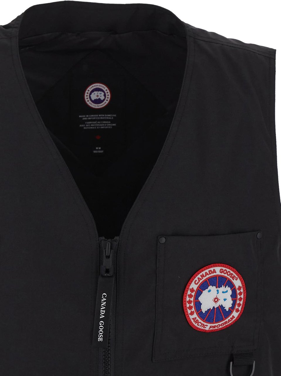 Canada Goose cg canmore vest black Zwart