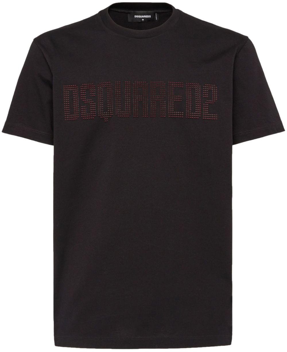 Dsquared2 Dsquared2 T-shirts and Polos Black Zwart