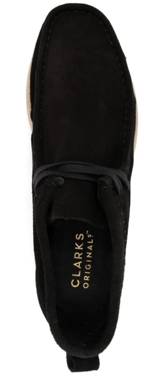 Clarks Original Wallabee Eden Desert Boots Zwart