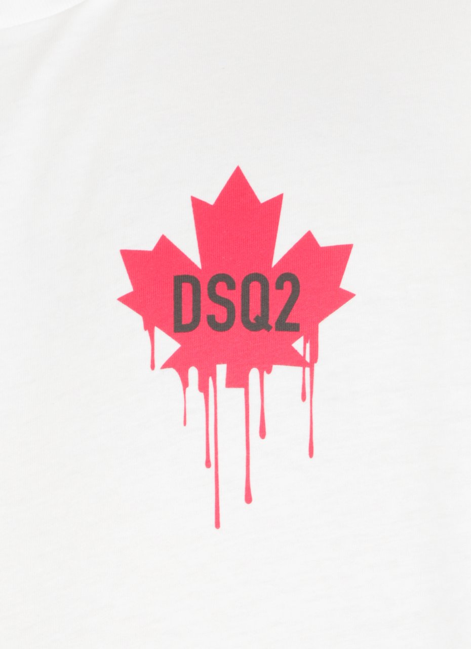 Dsquared2 T-Shirts And Polos White Wit