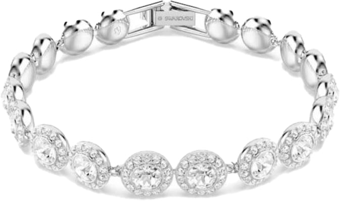 Swarovski Swarovski Armband 5682279 Una Angelic Zilver Kleurig 15.5 - 17.8 cm Divers