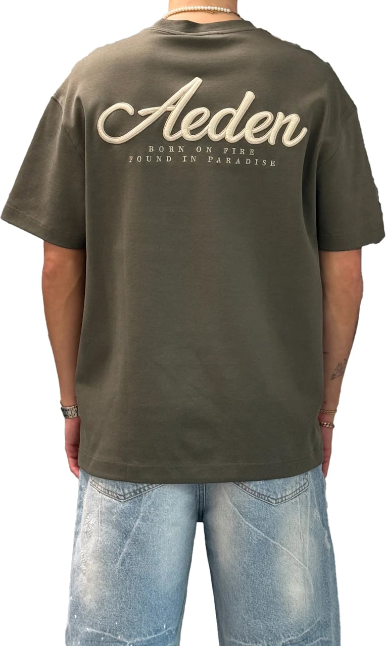 Aeden Jaki Tee Agave Green Groen