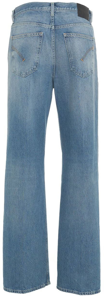 Dondup Wide Leg Jeans 'Francine' Blauw