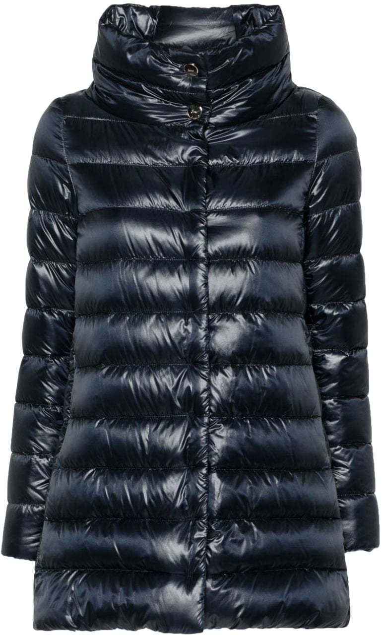 Herno Coats Blue Blauw