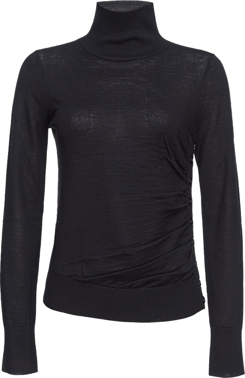 Pinko Sweaters Nero Limousine Zwart