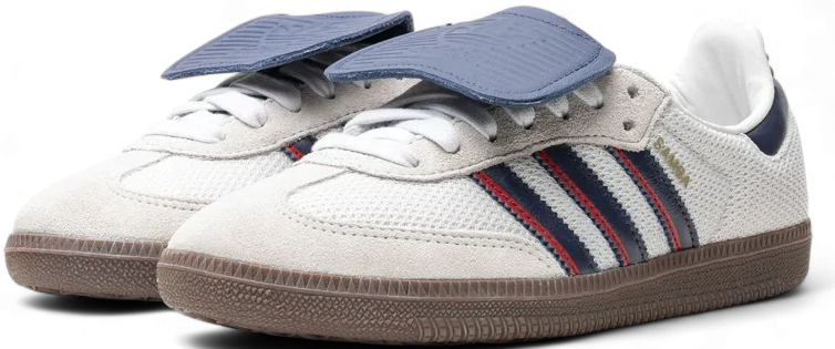 Adidas Adidas Samba LT Crystal White Dark Blue Gum Wit