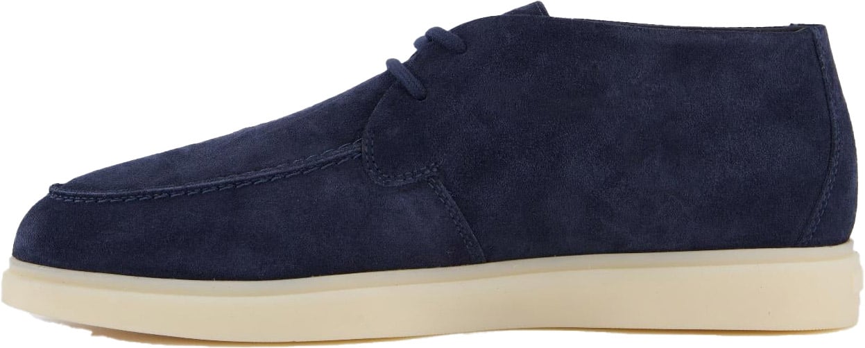 Mason Garments Heren Amalfi Chukka Blauw