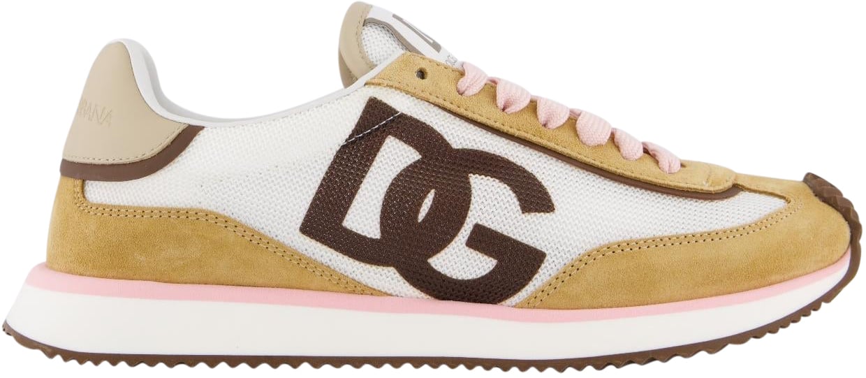 Dolce & Gabbana Dames Dolce & Gabbana Low-Top Sneake Beige