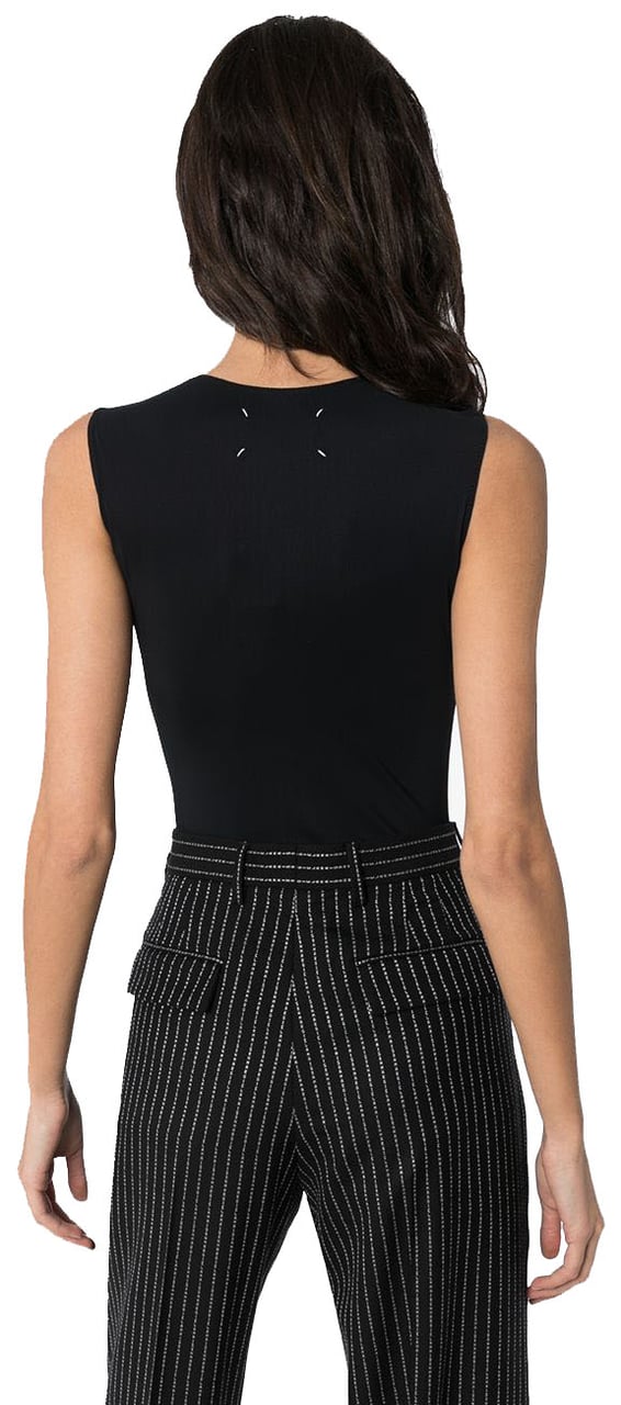 Maison Margiela Top Black Zwart